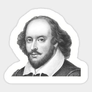 William Shakespeare Sticker
